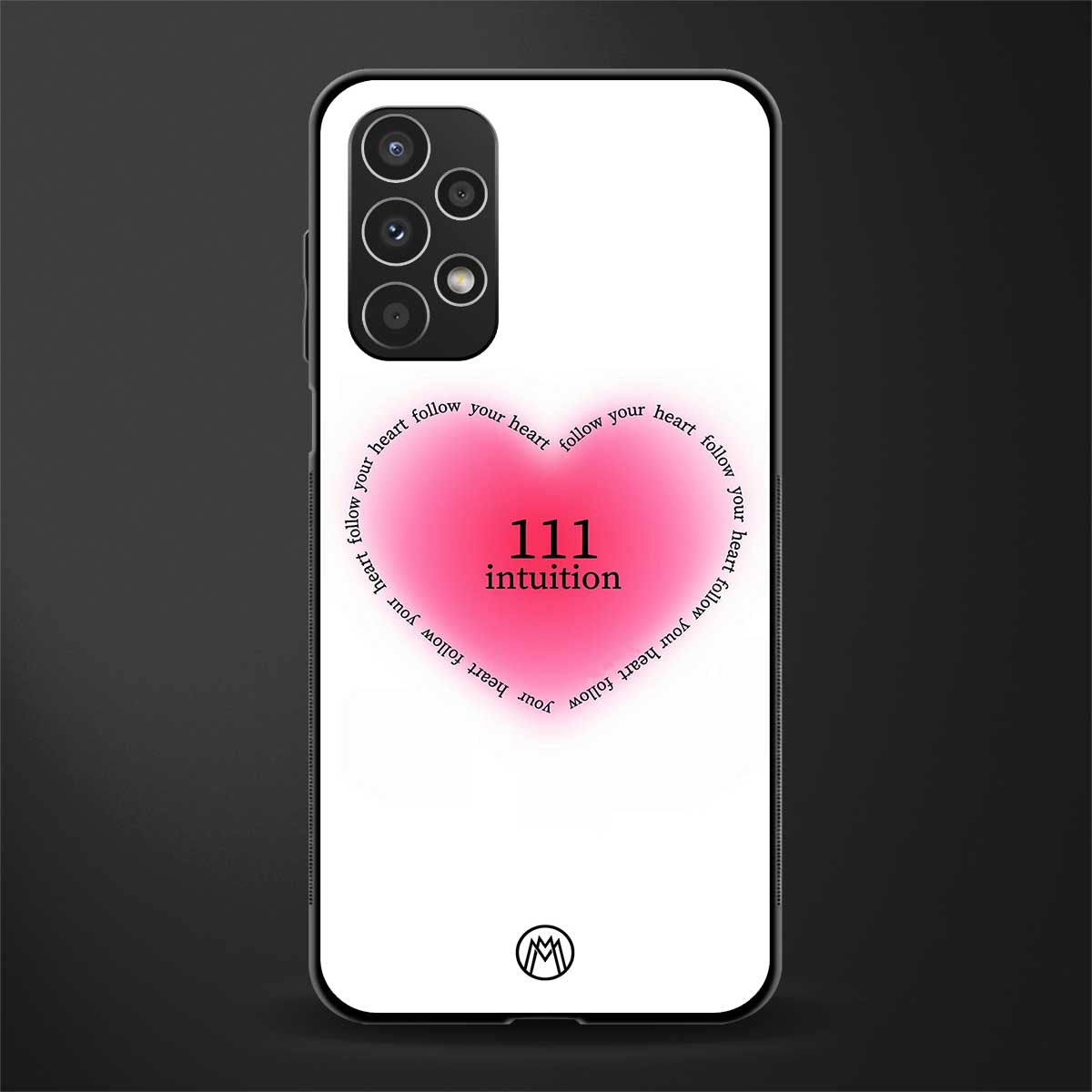 111 intuition back phone cover | glass case for samsung galaxy a13 4g