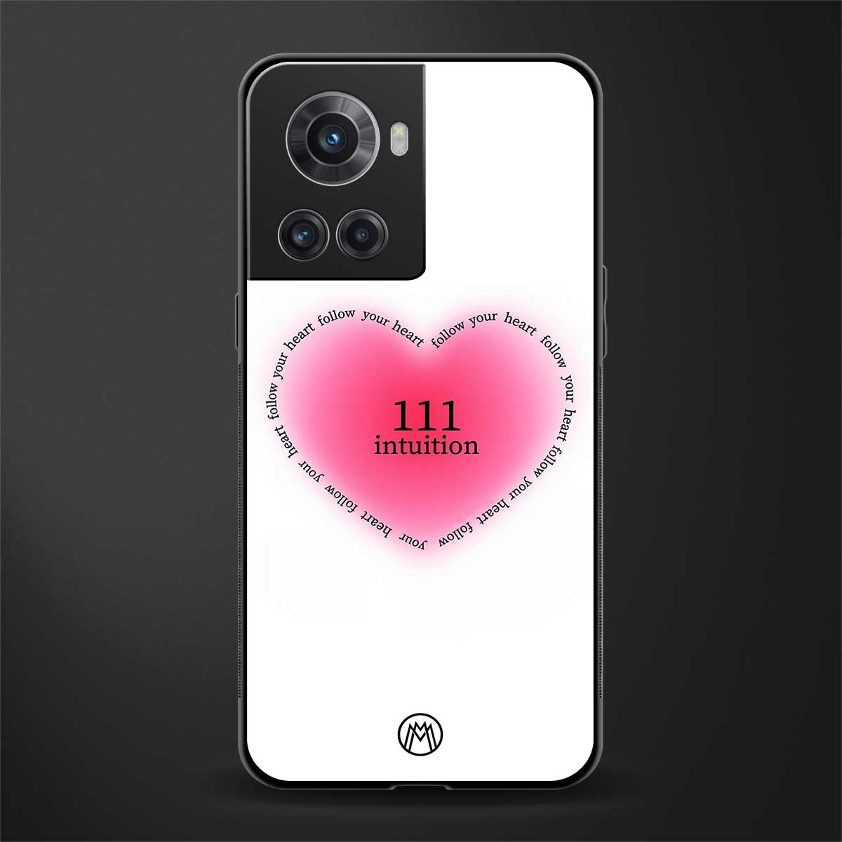 111 intuition back phone cover | glass case for oneplus 10r 5g