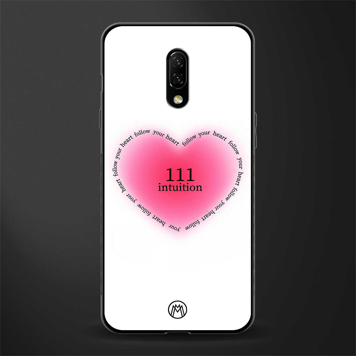 111 intuition glass case for oneplus 7 image