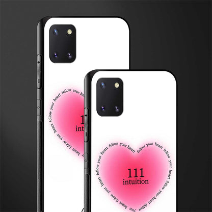 111 intuition glass case for samsung a81 image-2