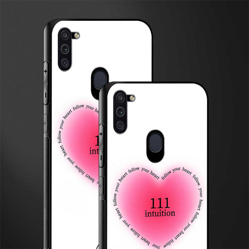 111 intuition glass case for samsung a11 image-2