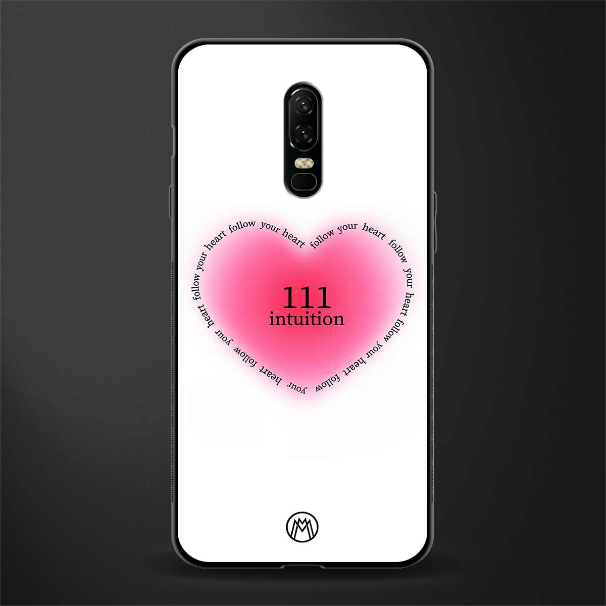 111 intuition glass case for oneplus 6 image