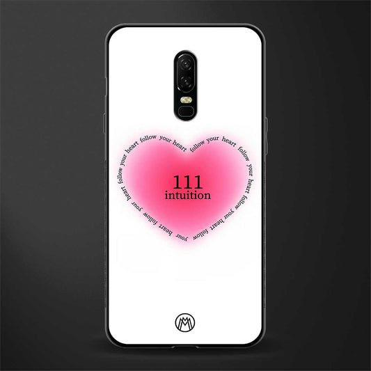 111 intuition glass case for oneplus 6 image