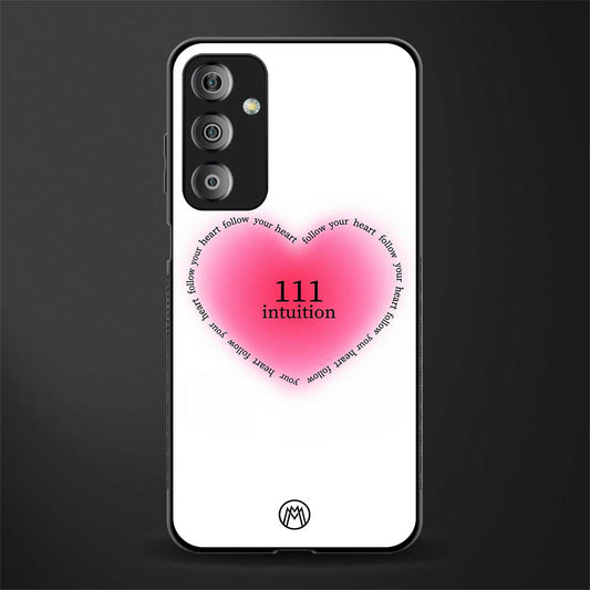 111 intuition back phone cover | glass case for samsung galaxy f23 5g