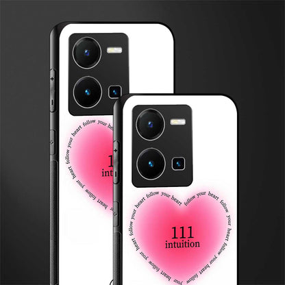 111 intuition back phone cover | glass case for vivo y35 4g