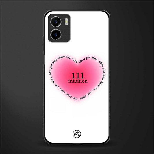 111 intuition back phone cover | glass case for vivo y15c