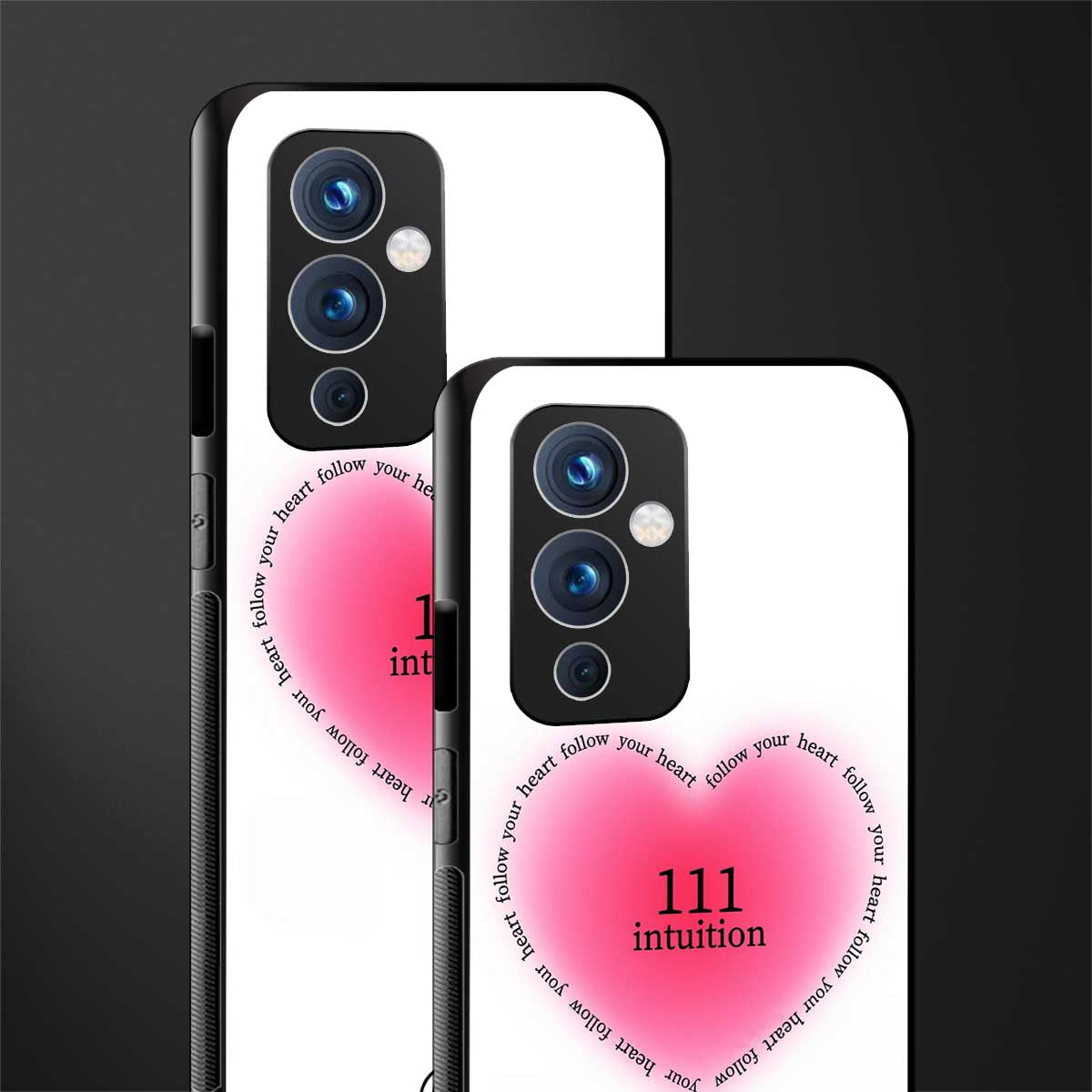 111 intuition back phone cover | glass case for oneplus 9