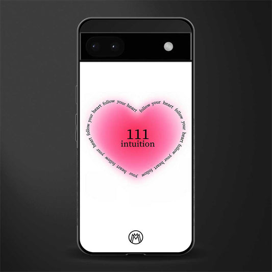 111 intuition back phone cover | glass case for google pixel 6a