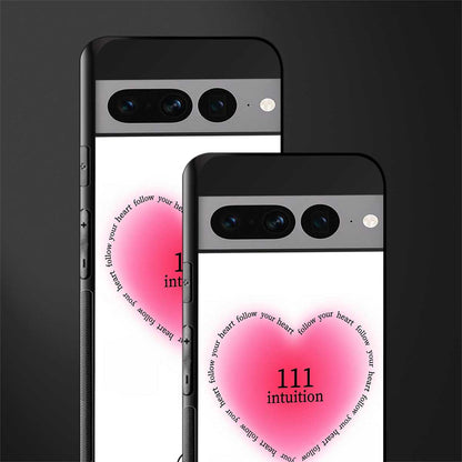 111 intuition back phone cover | glass case for google pixel 7 pro