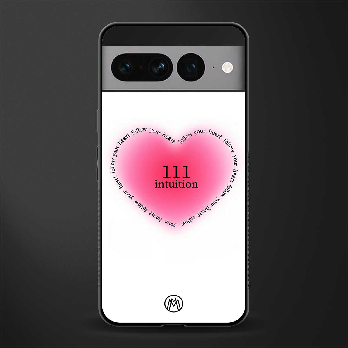 111 intuition back phone cover | glass case for google pixel 7 pro