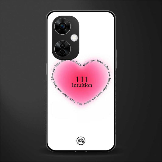 111 intuition back phone cover | glass case for oneplus nord ce 3 lite