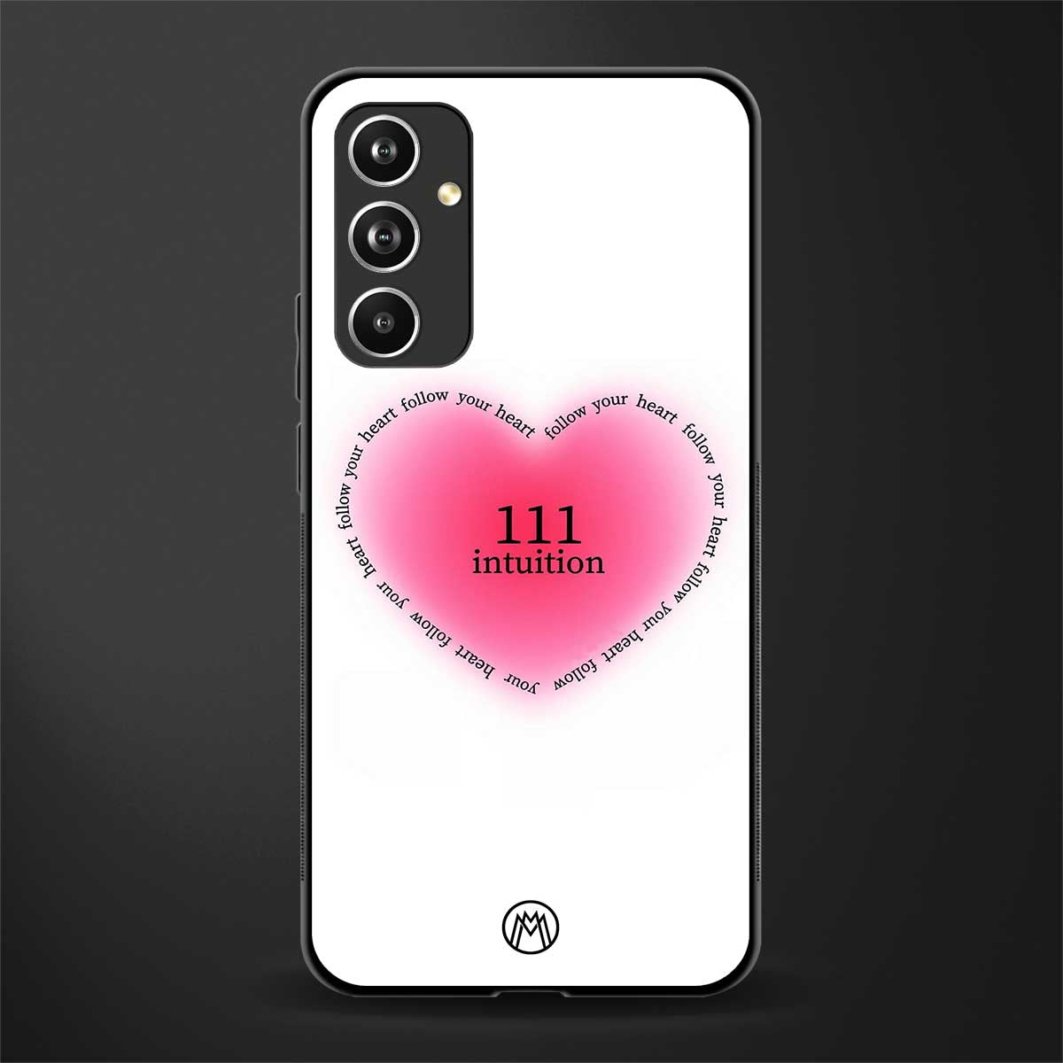 111 intuition back phone cover | glass case for samsung galaxy a54 5g