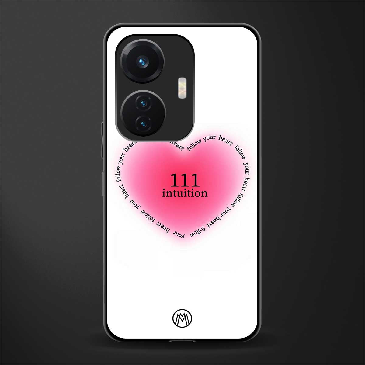 111 intuition back phone cover | glass case for vivo t1 44w 4g