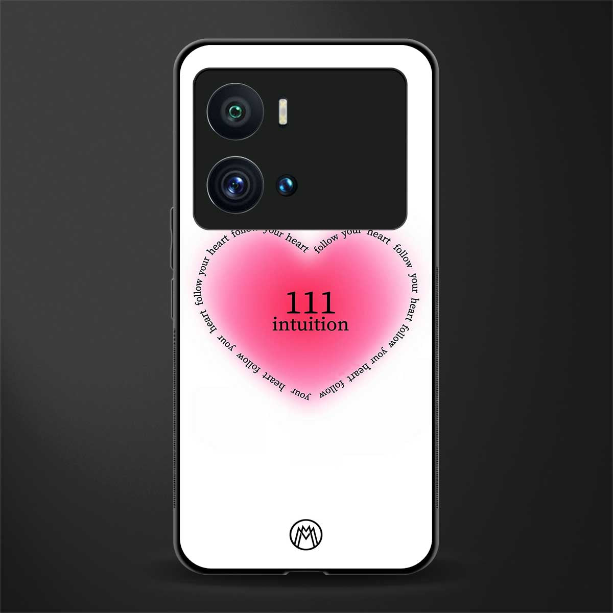 111 intuition back phone cover | glass case for iQOO 9 Pro