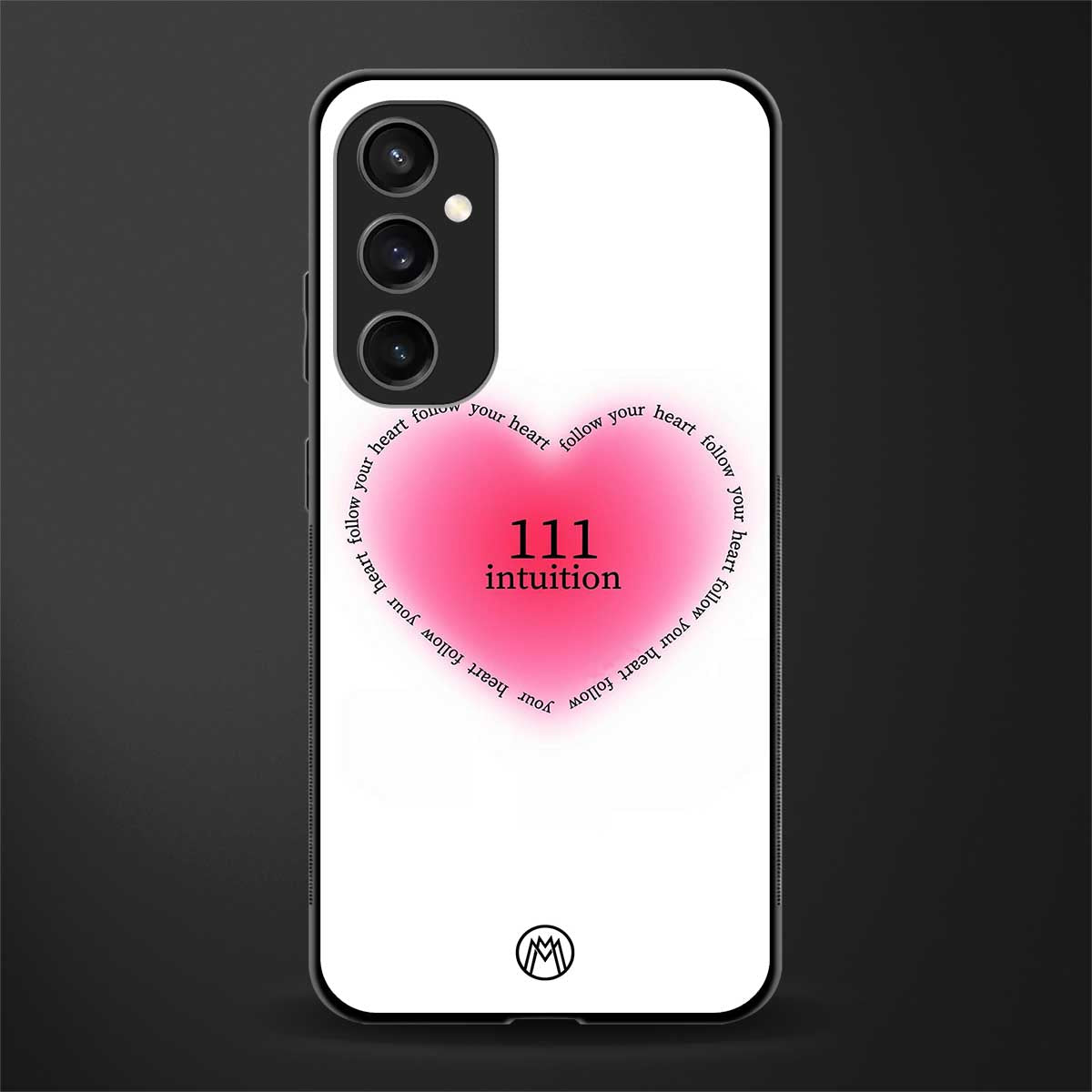 111 intuition back phone cover | glass case for samsung galaxy s23 fe 5g