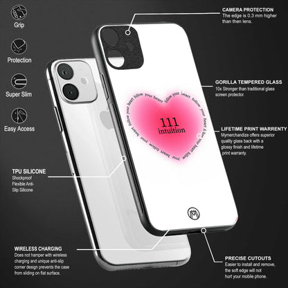 111 intuition back phone cover | glass case for vivo y73