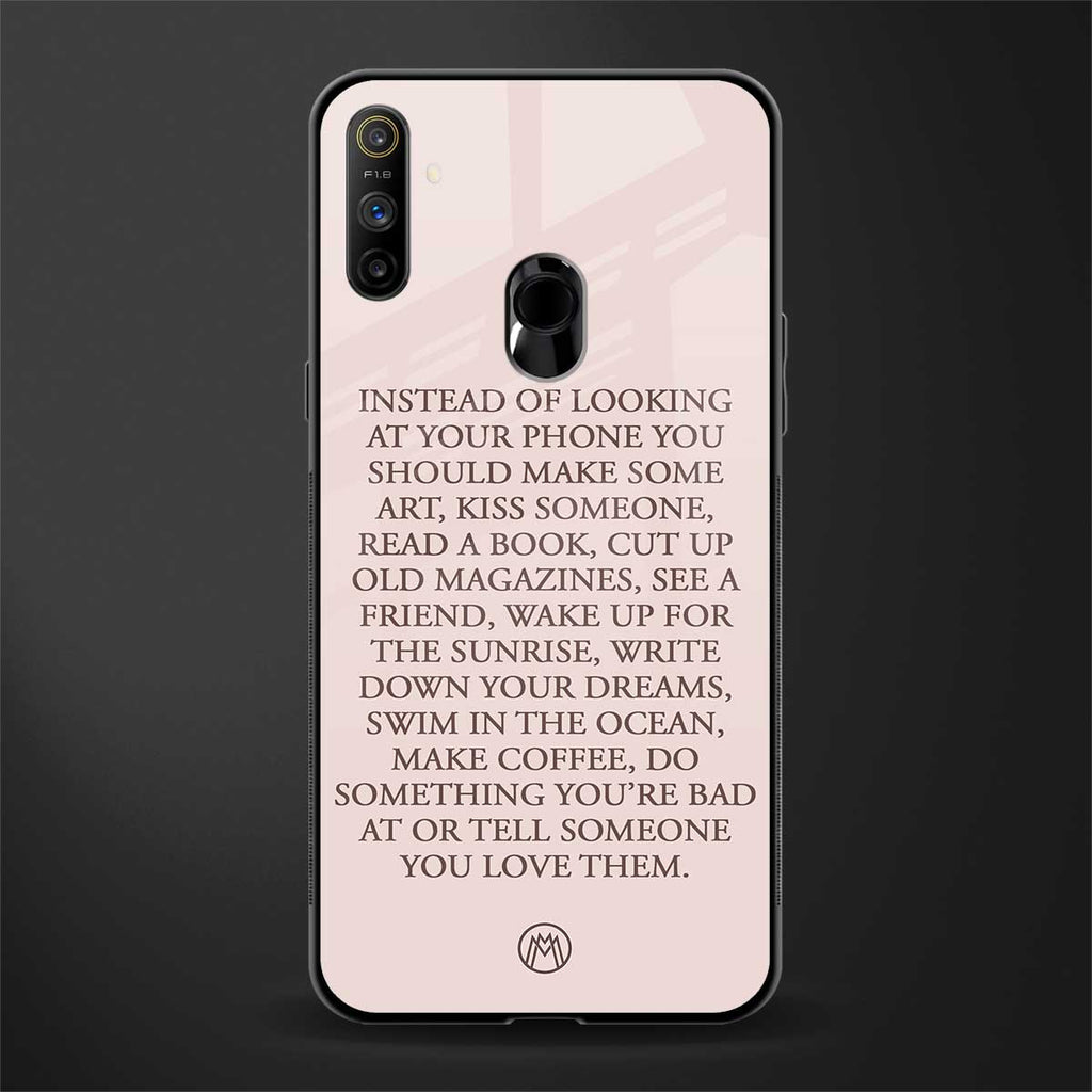 11 things to do glass case for realme narzo 20a image