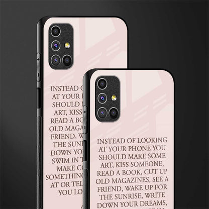 11 things to do glass case for samsung galaxy m31s image-2