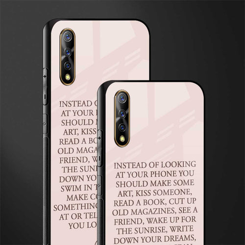 11 things to do glass case for vivo z1x image-2