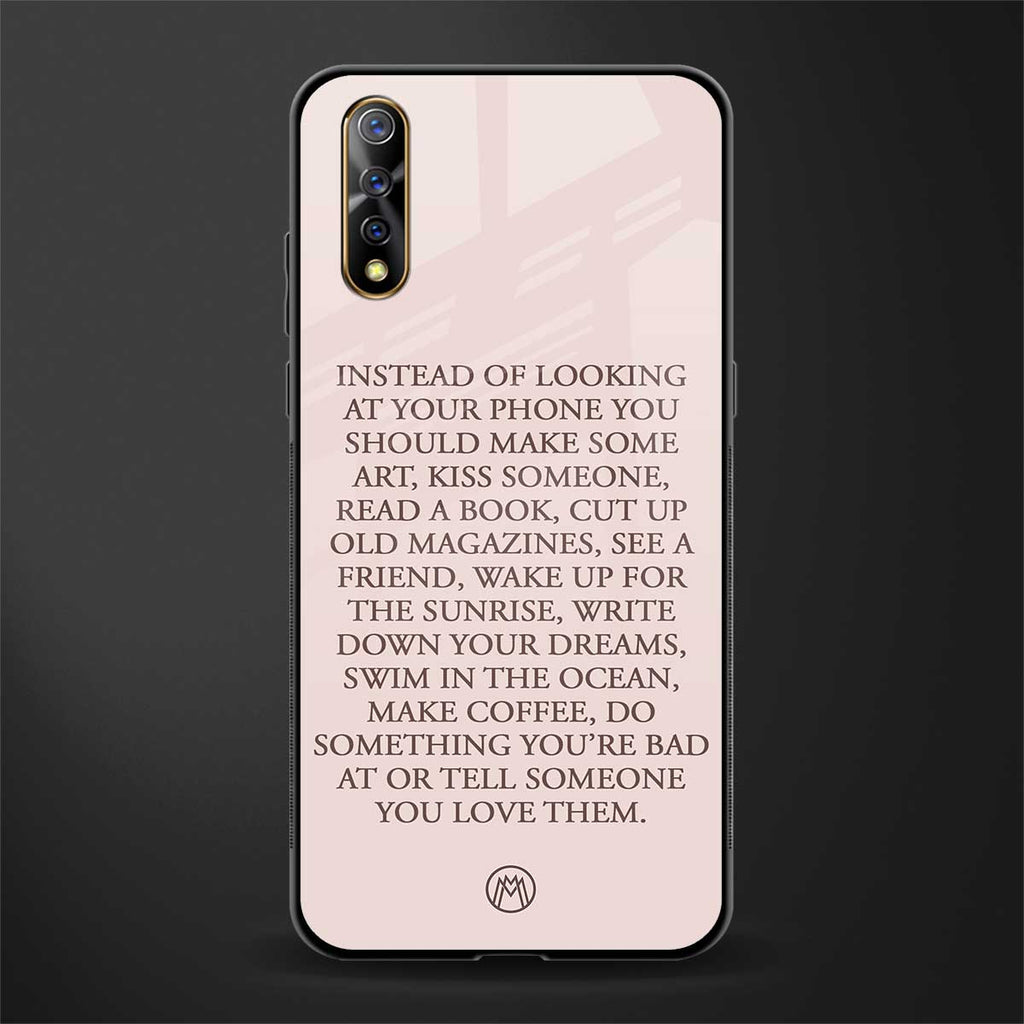 11 things to do glass case for vivo z1x image