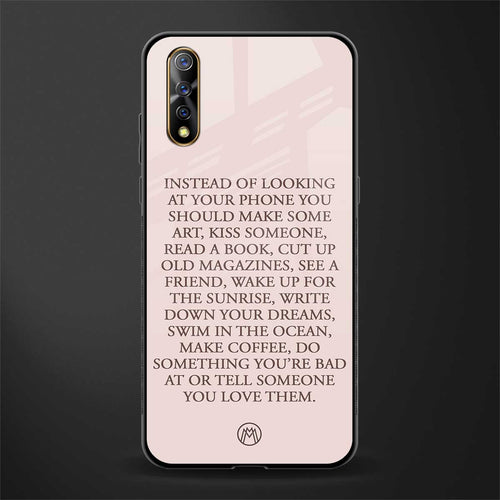11 things to do glass case for vivo z1x image