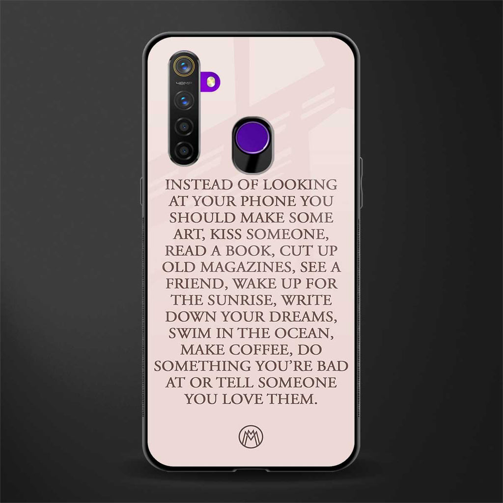 11 things to do glass case for realme 5 image
