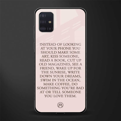 11 things to do glass case for samsung galaxy a71 image