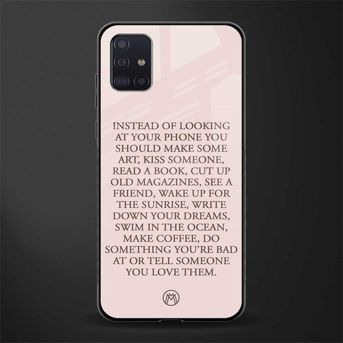 11 things to do glass case for samsung galaxy a71 image