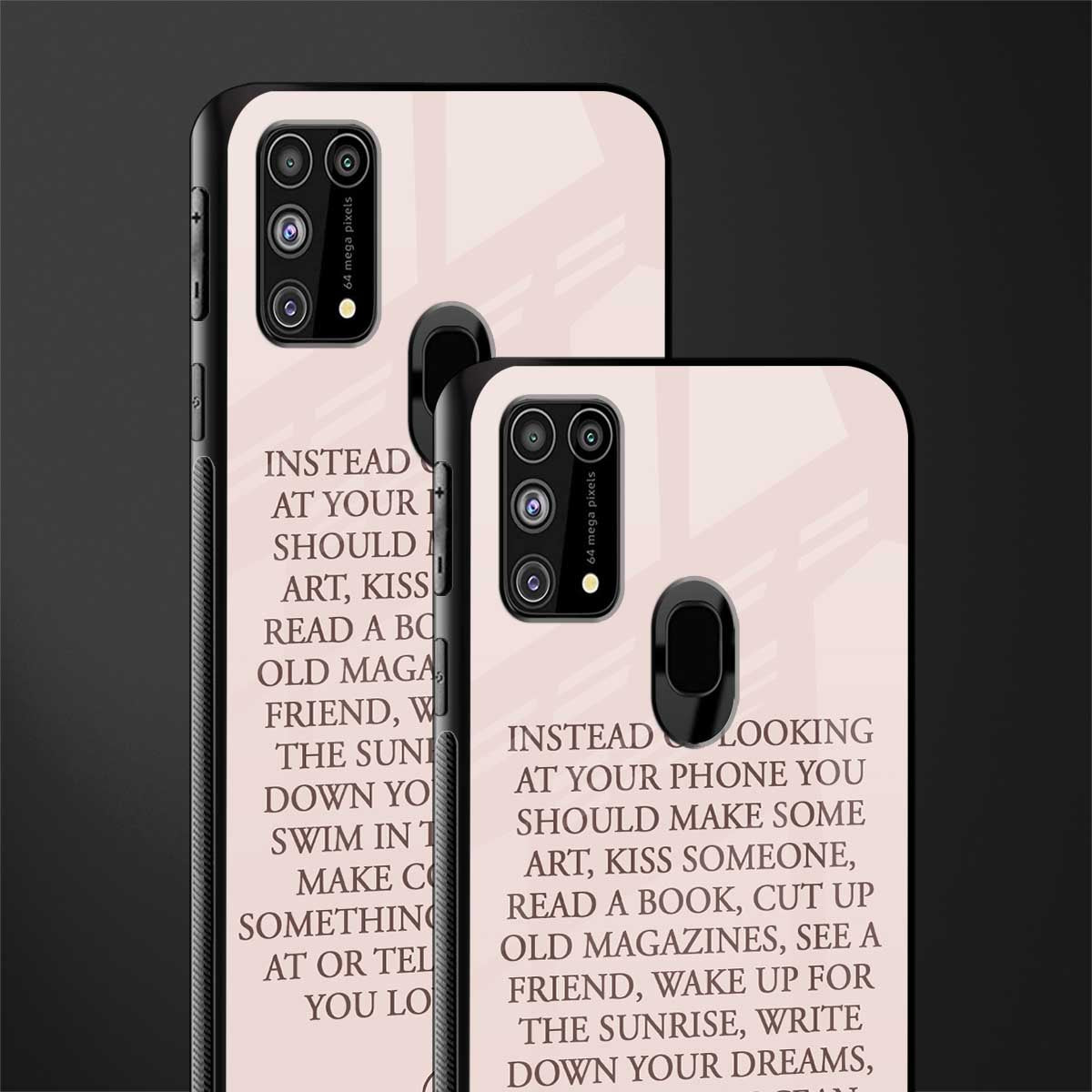 11 things to do glass case for samsung galaxy m31 image-2