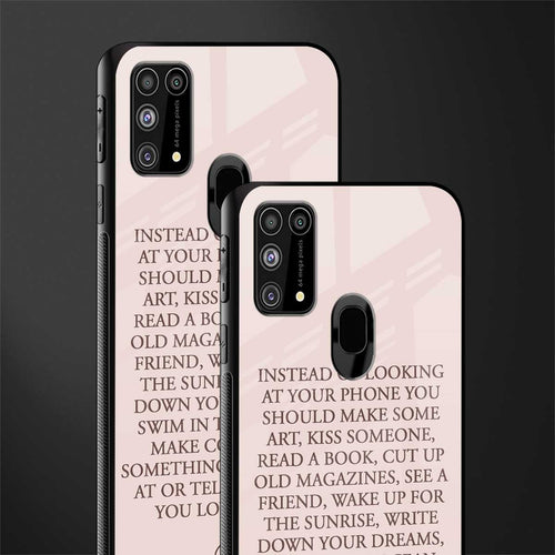 11 things to do glass case for samsung galaxy m31 image-2