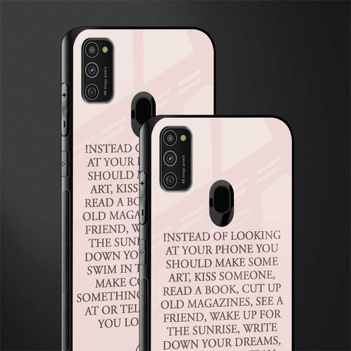 11 things to do glass case for samsung galaxy m30s image-2
