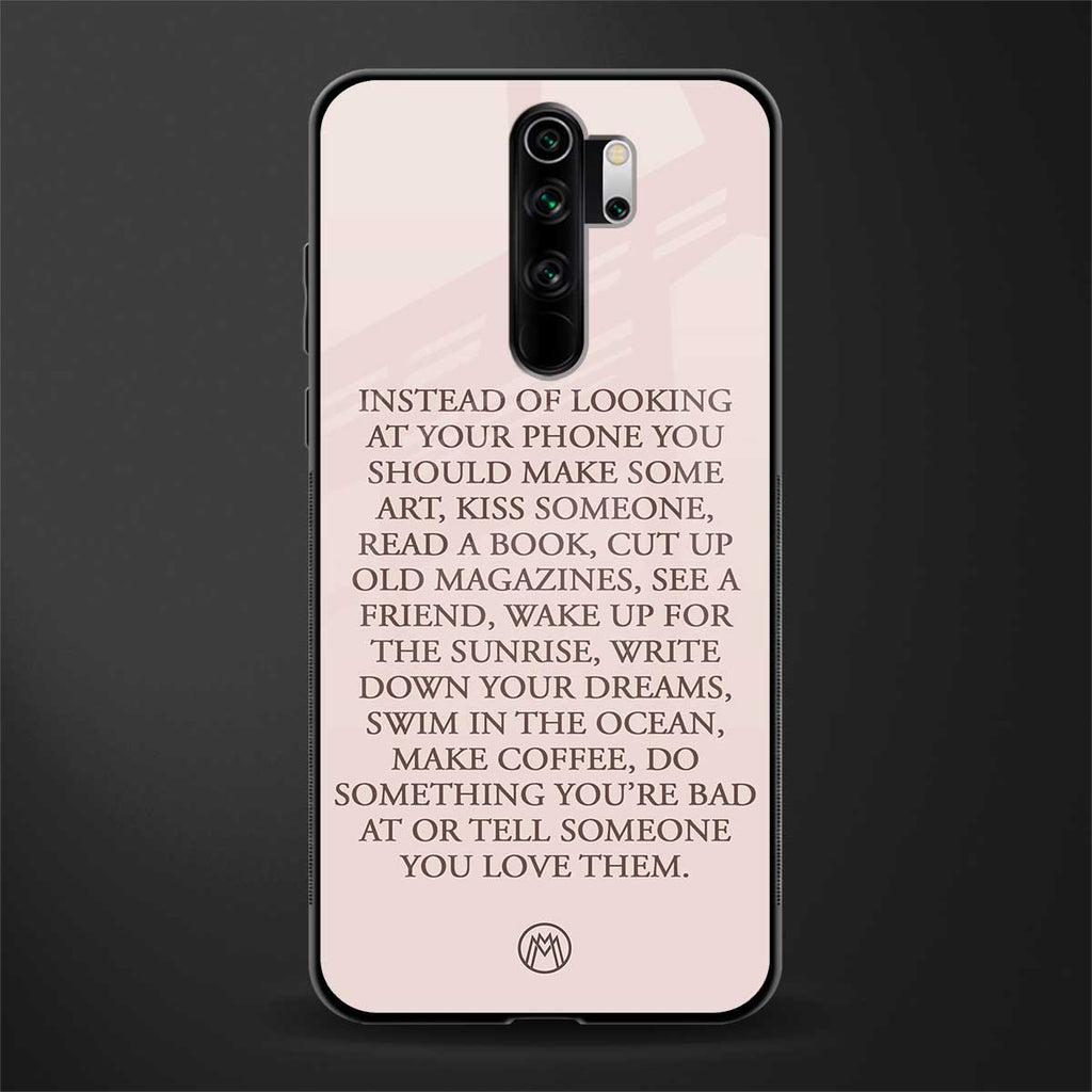 11 things to do glass case for redmi note 8 pro image