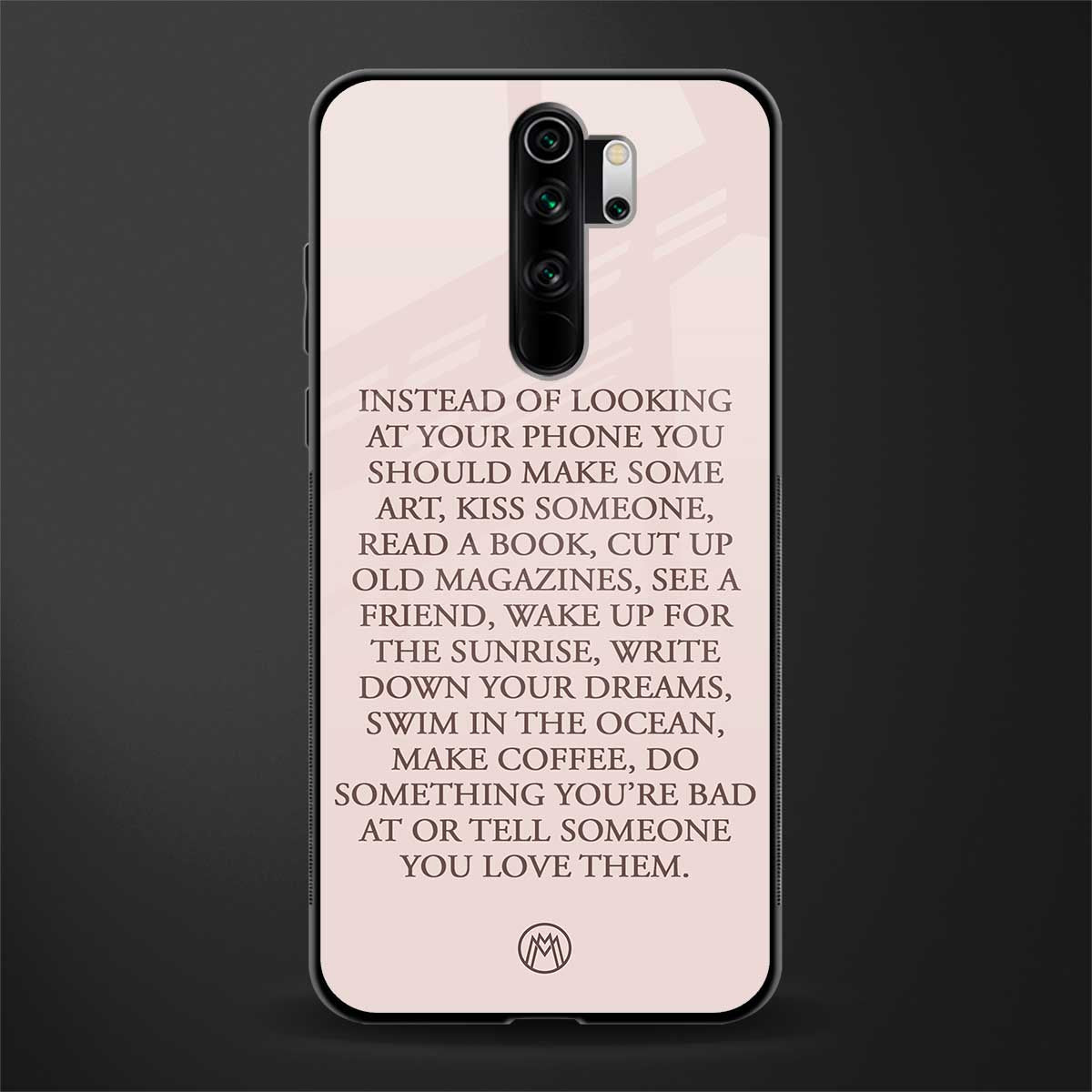 11 things to do glass case for redmi note 8 pro image