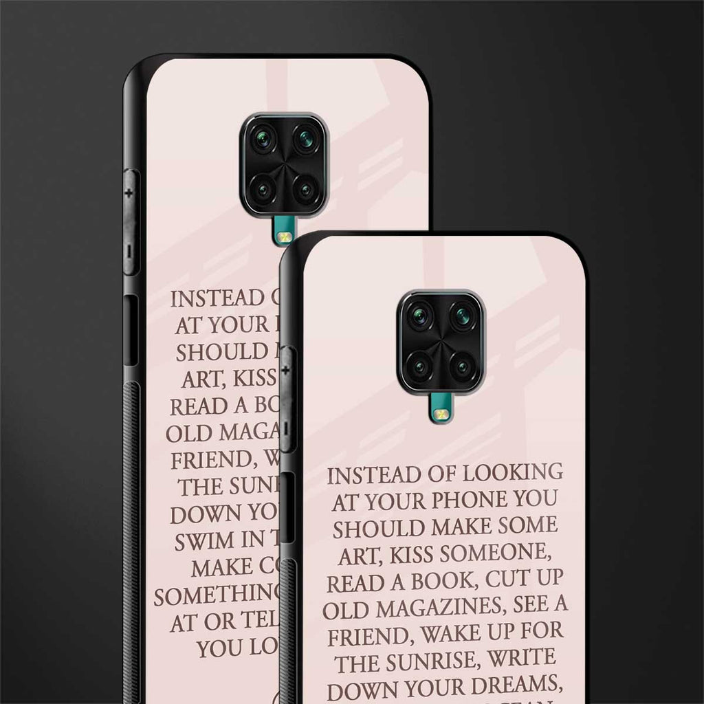 11 things to do glass case for redmi note 9 pro image-2