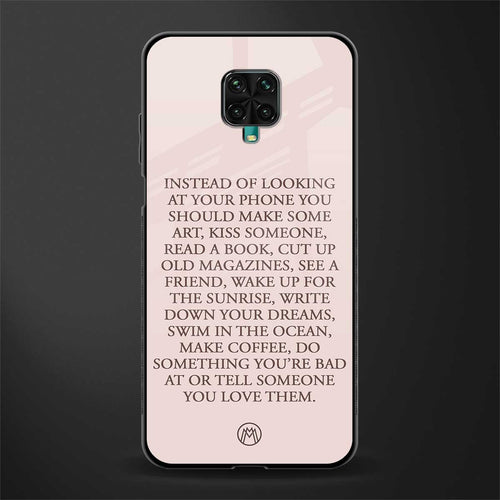11 things to do glass case for redmi note 9 pro image