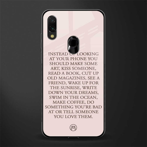 11 things to do glass case for redmi y3 image