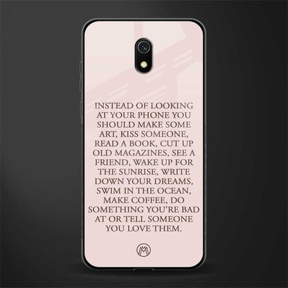 11 things to do glass case for redmi 8a image