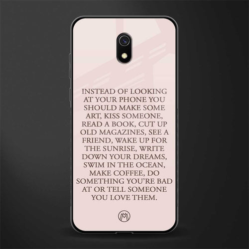 11 things to do glass case for redmi 8a image
