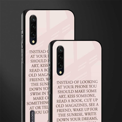 11 things to do glass case for mi a3 redmi a3 image-2