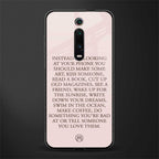 11 things to do glass case for redmi k20 pro image
