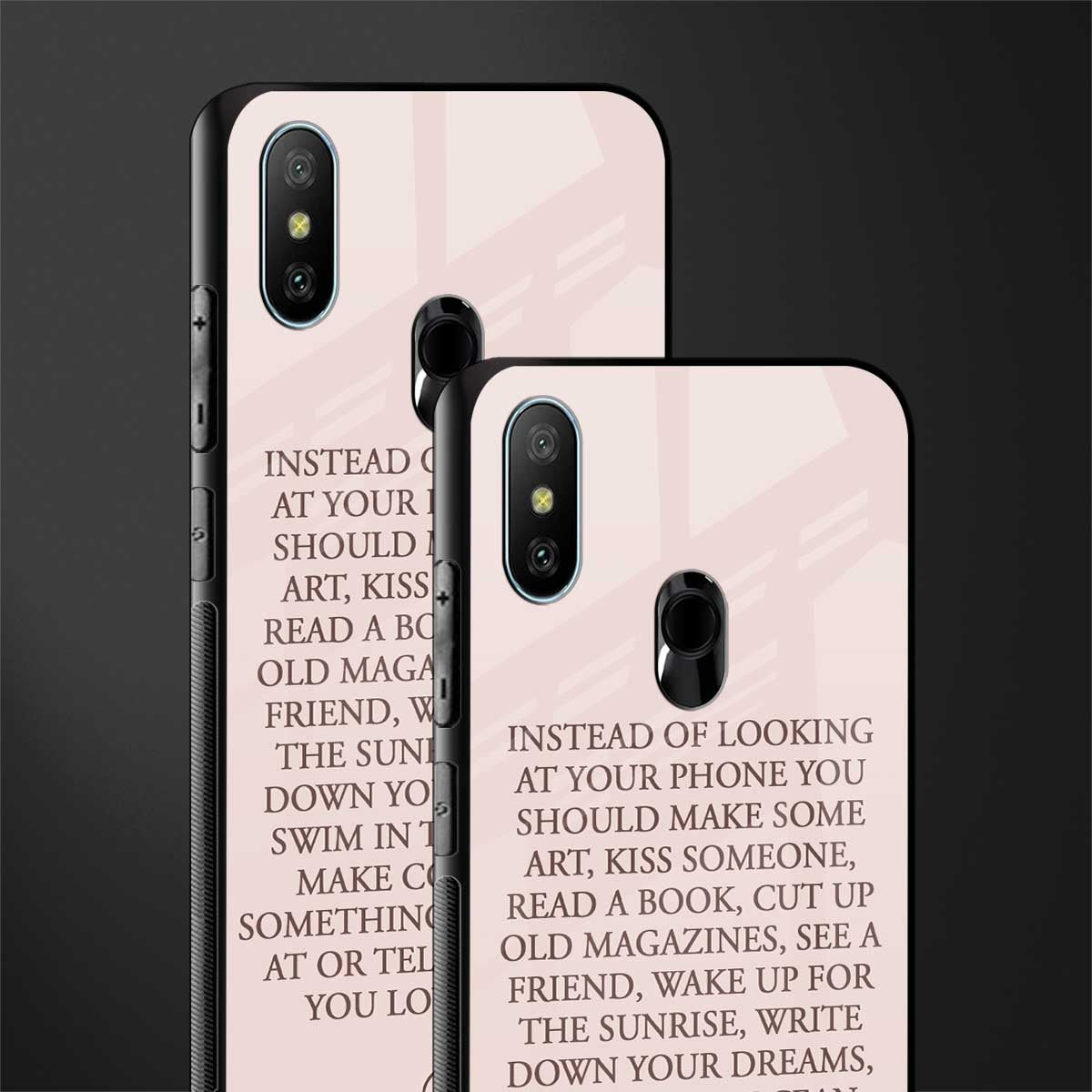 11 things to do glass case for redmi 6 pro image-2