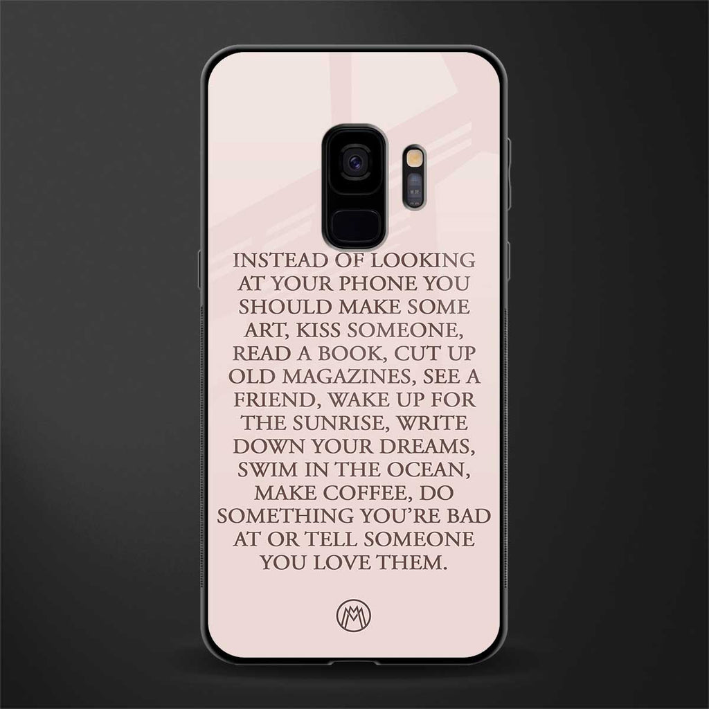 11 things to do glass case for samsung galaxy s9 image