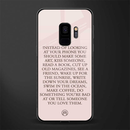 11 things to do glass case for samsung galaxy s9 image