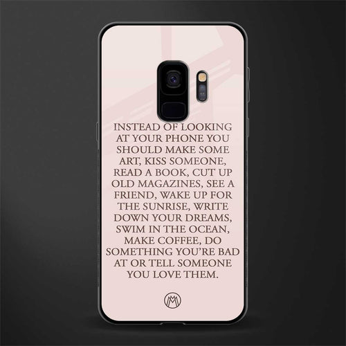11 things to do glass case for samsung galaxy s9 image