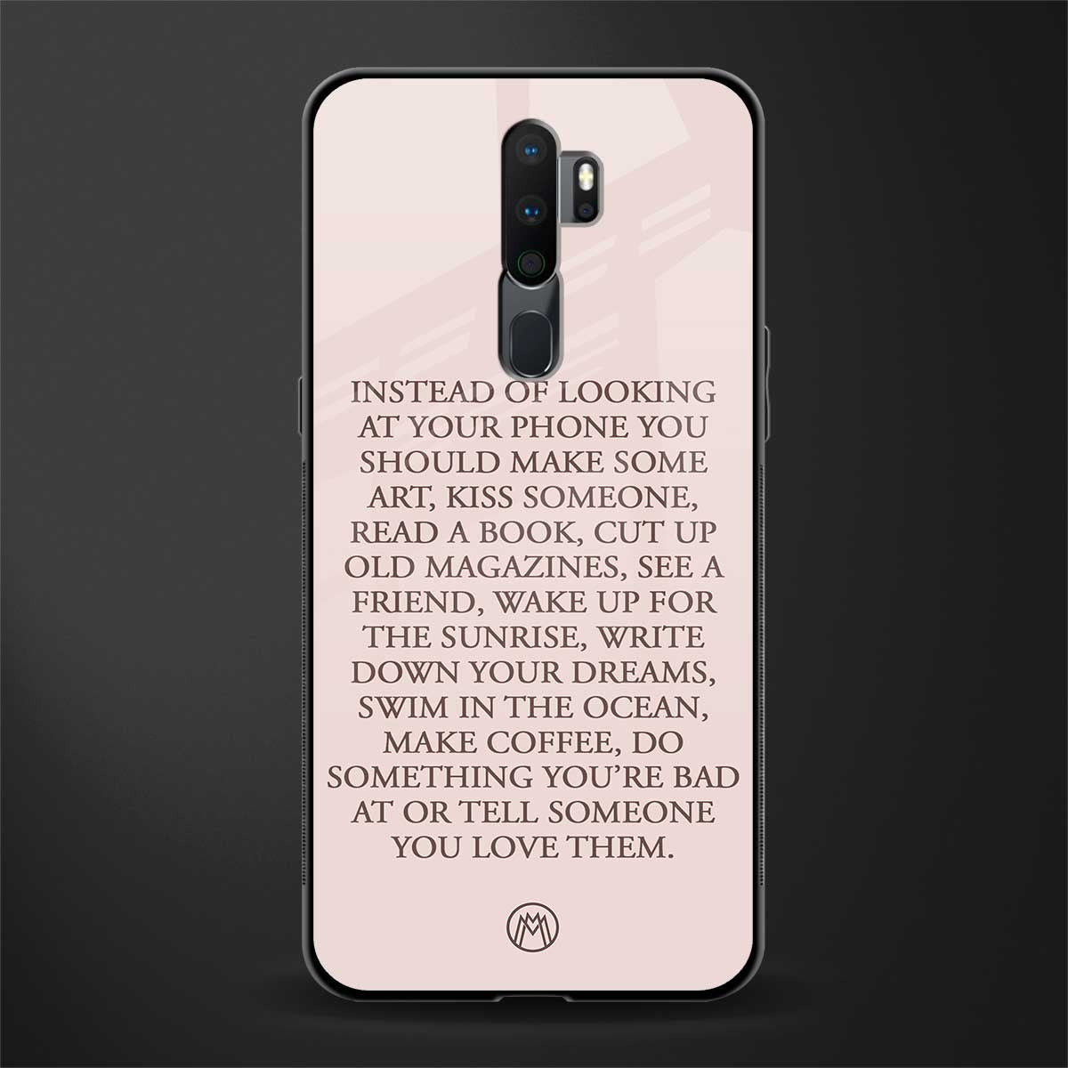 11 things to do glass case for oppo a9 2020 image