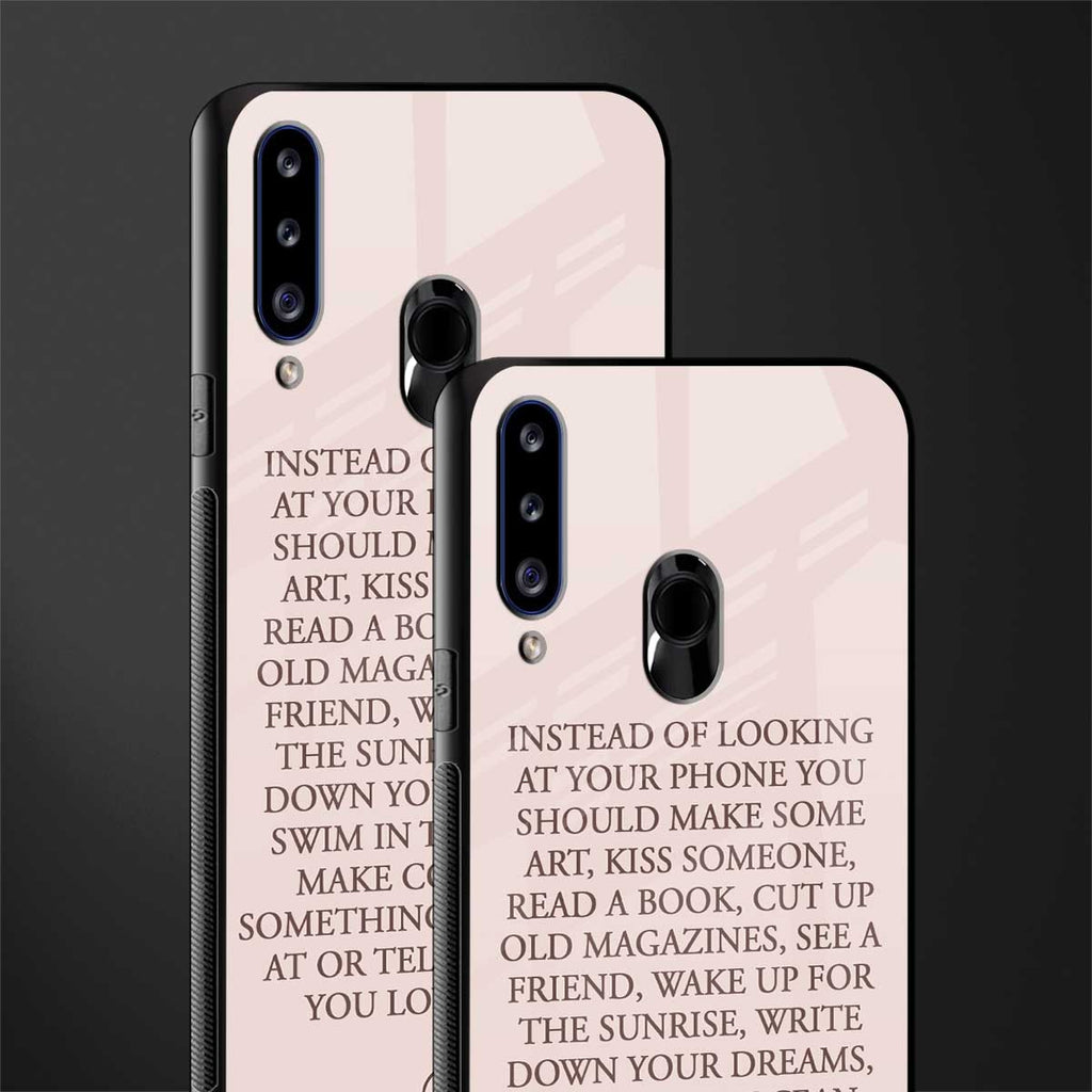 11 things to do glass case for samsung galaxy a20s image-2