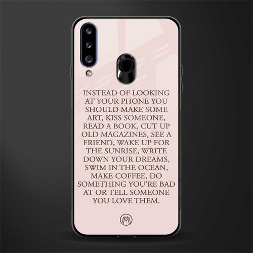 11 things to do glass case for samsung galaxy a20s image