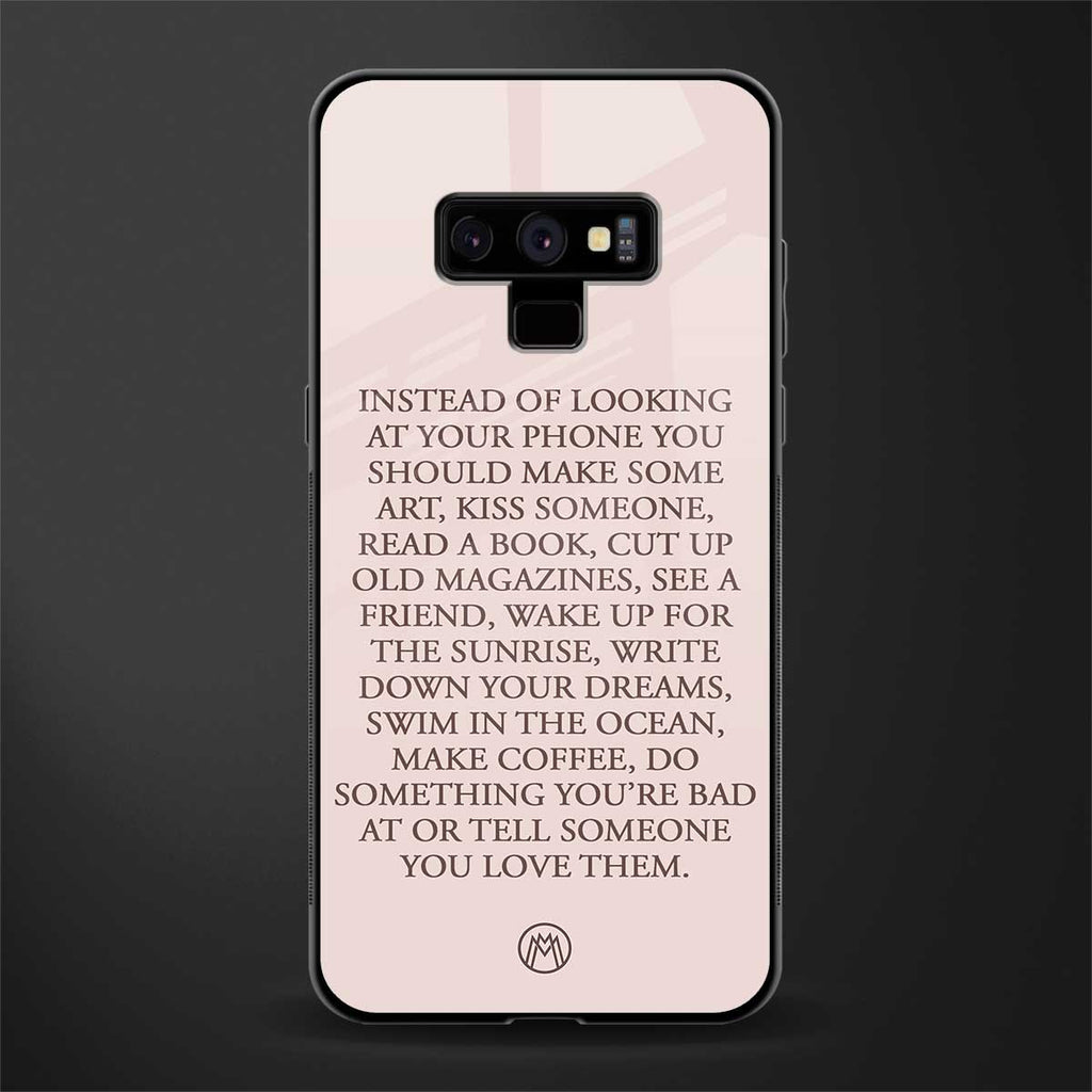 11 things to do glass case for samsung galaxy note 9 image
