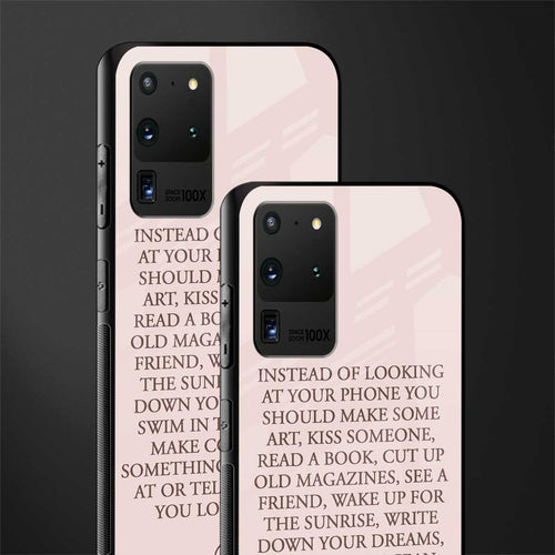 11 things to do glass case for samsung galaxy s20 ultra image-2