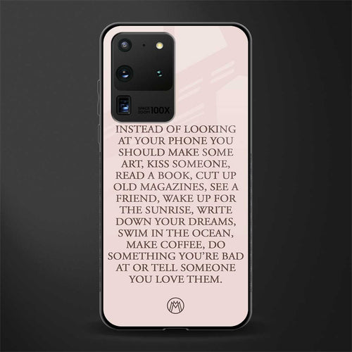 11 things to do glass case for samsung galaxy s20 ultra image